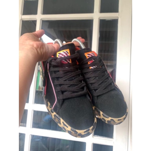 Sepatu Shoes Puma Suede Shopia Webster Puma Black 370117 01 - Second - Preloved