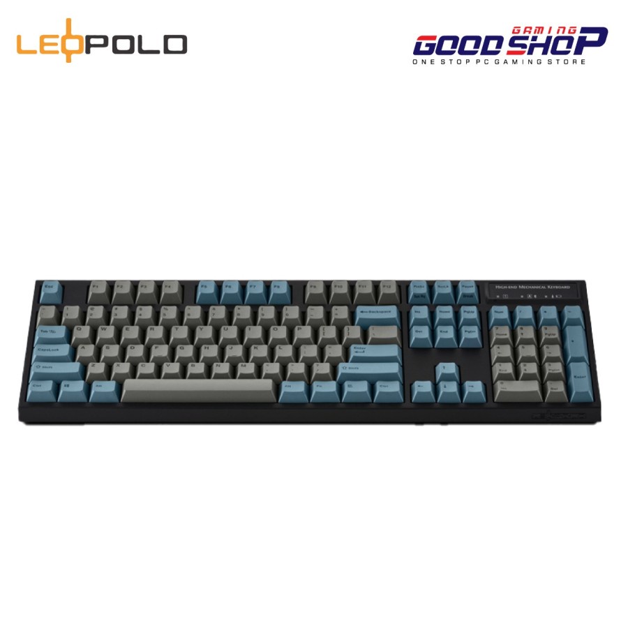 LEOPOLD NP900R BTPD Grey/Blue (Non Steel Plate) - Gaming Keybord