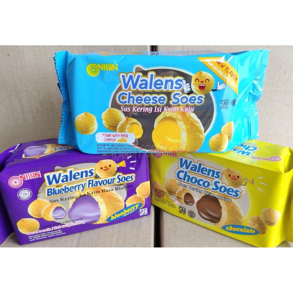 

NISSIN WALENS SOES KERING (ALL VARIANT) 100gr