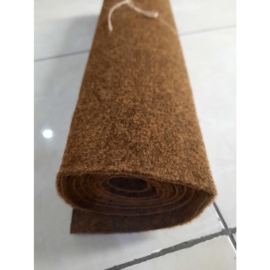 BENTLEY Karpet Bludru Bulu Tebal (0.5m x 2m), Karpet Brudu Murah, Pameran, Alas duduk, Alas Kasur-GOLD