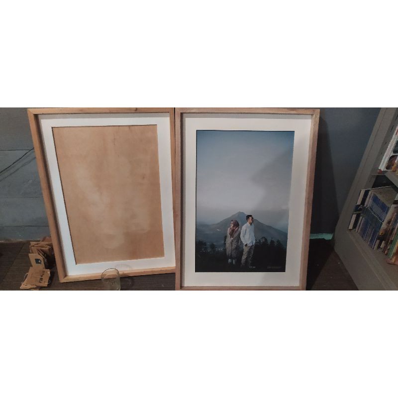 FIGURA JATI BELANDA 16R TANPA KACA RUSTIC