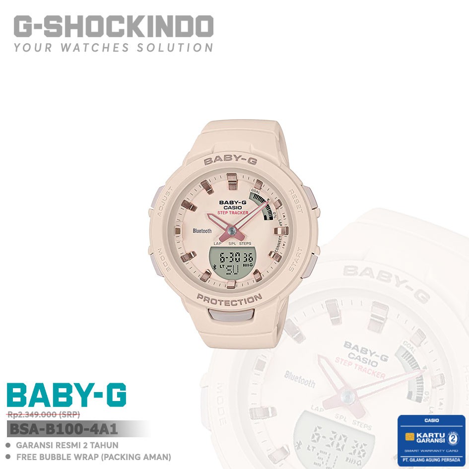 Casio Baby-G BSA-B100-4A1 / BSA-B100-4A1DR Original