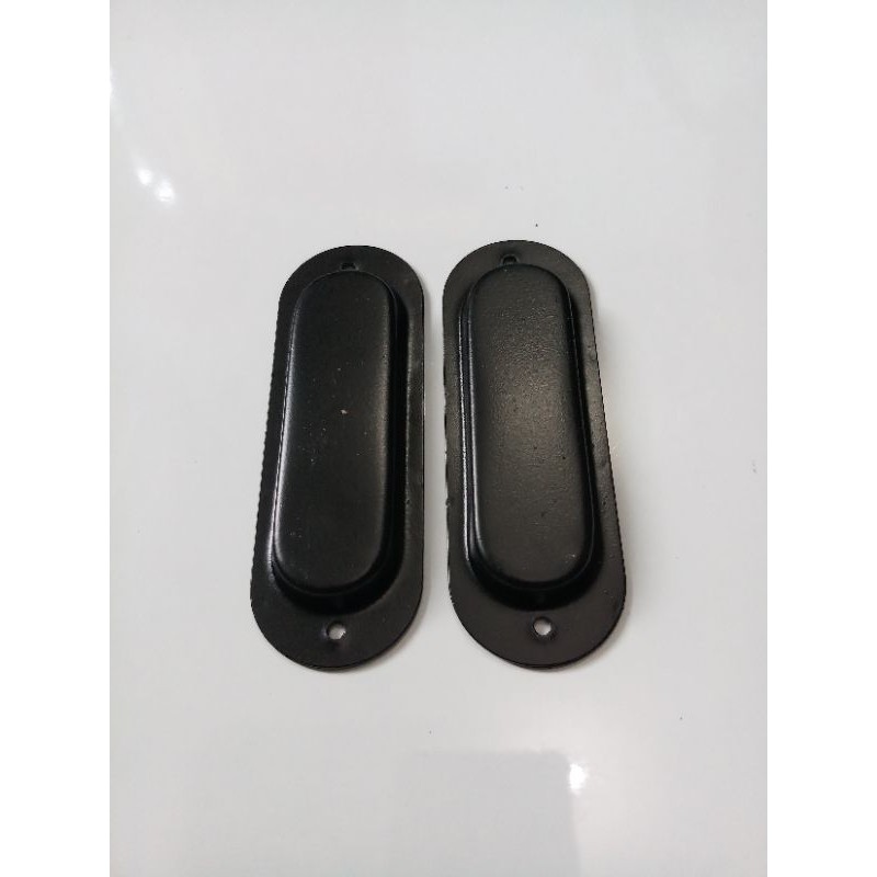 Tarikan kom Oval HITAM / Handle kom / Tarikan pintu dorong sliding