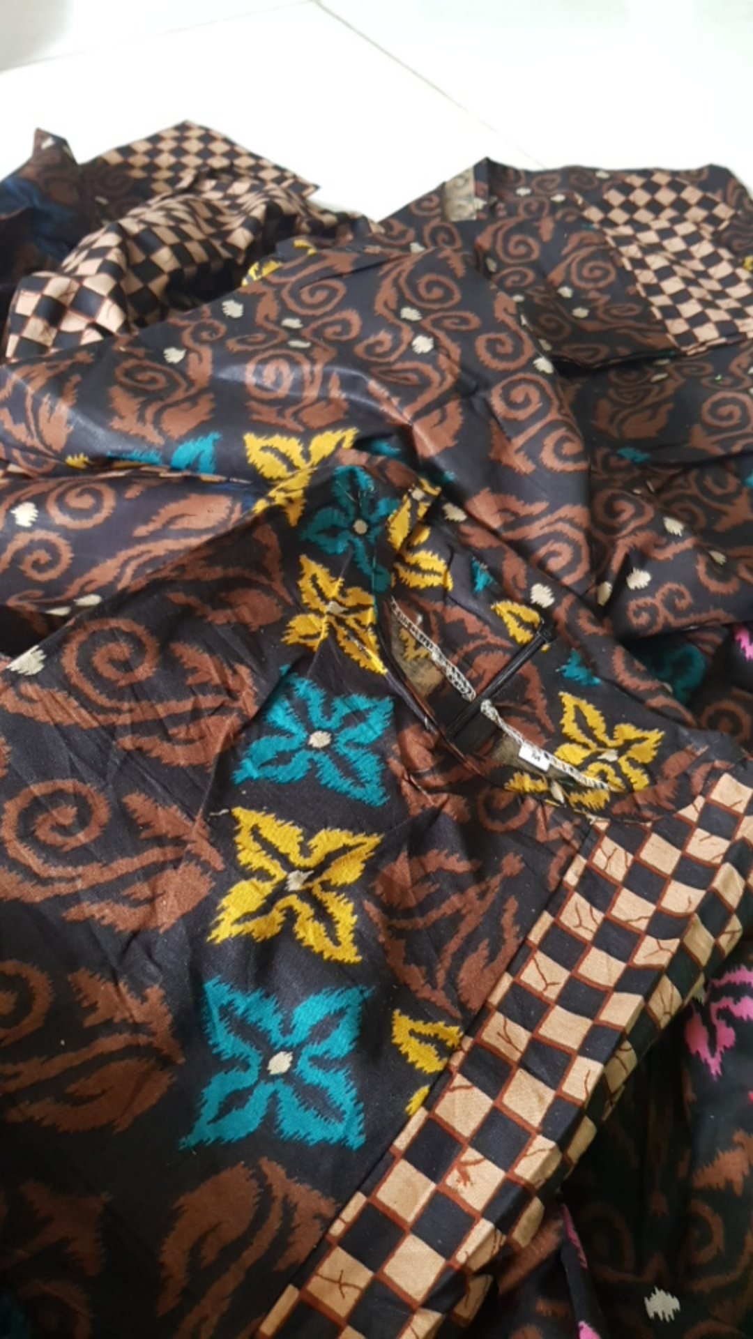 Murah Terlaris Serut Genes Jelita Tunic Navbor Yelbor Whitbor Creambor Tunik Batik