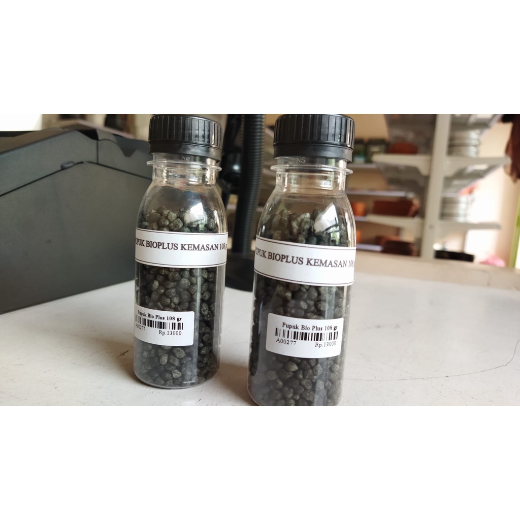 Repacking Pupuk Bioplus kemasan 108 gram