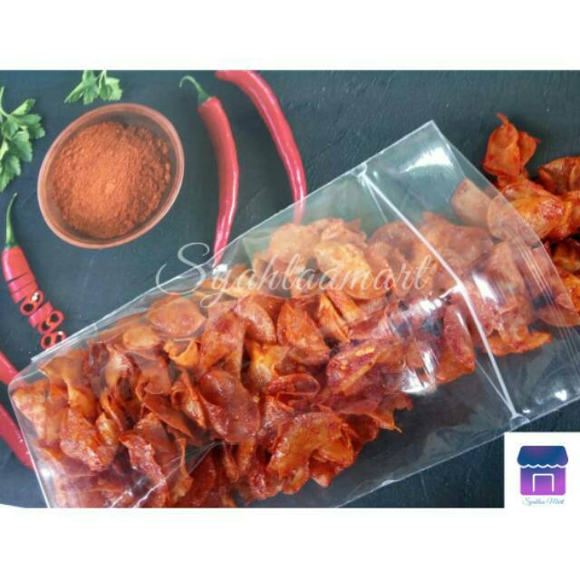 

Keripik Singkong Pedas Gila 250 Gram