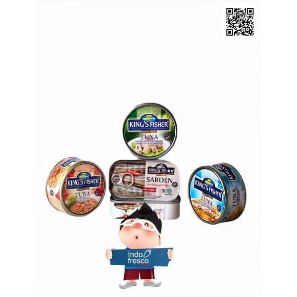 

Kaleng | Paket King'S Fisher Tuna Sarden In Canned- Daging Tuna N Sarden Kaleng