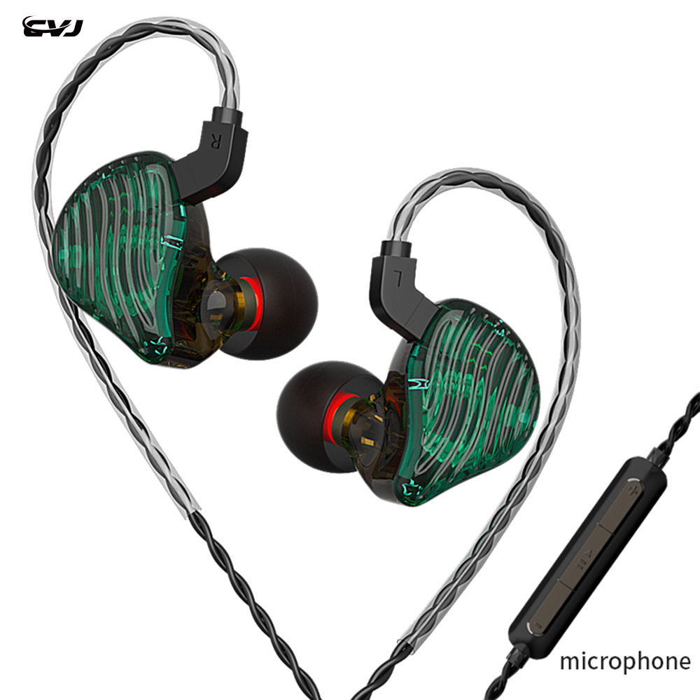 Earphone In Ear CVJ CSE 2BA+1DD Hybrid 4 Core HIFI+Sambungan 2PIN 0.75MM ZSX ZS10PRO BL03 BL05 BA5