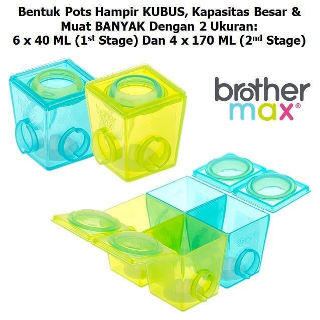 Brother Max 2nd Stage Weaning Pots – Wadah