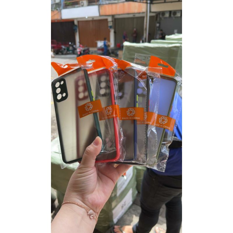 soft case samsung A51 matte frosted case aero fullcamera