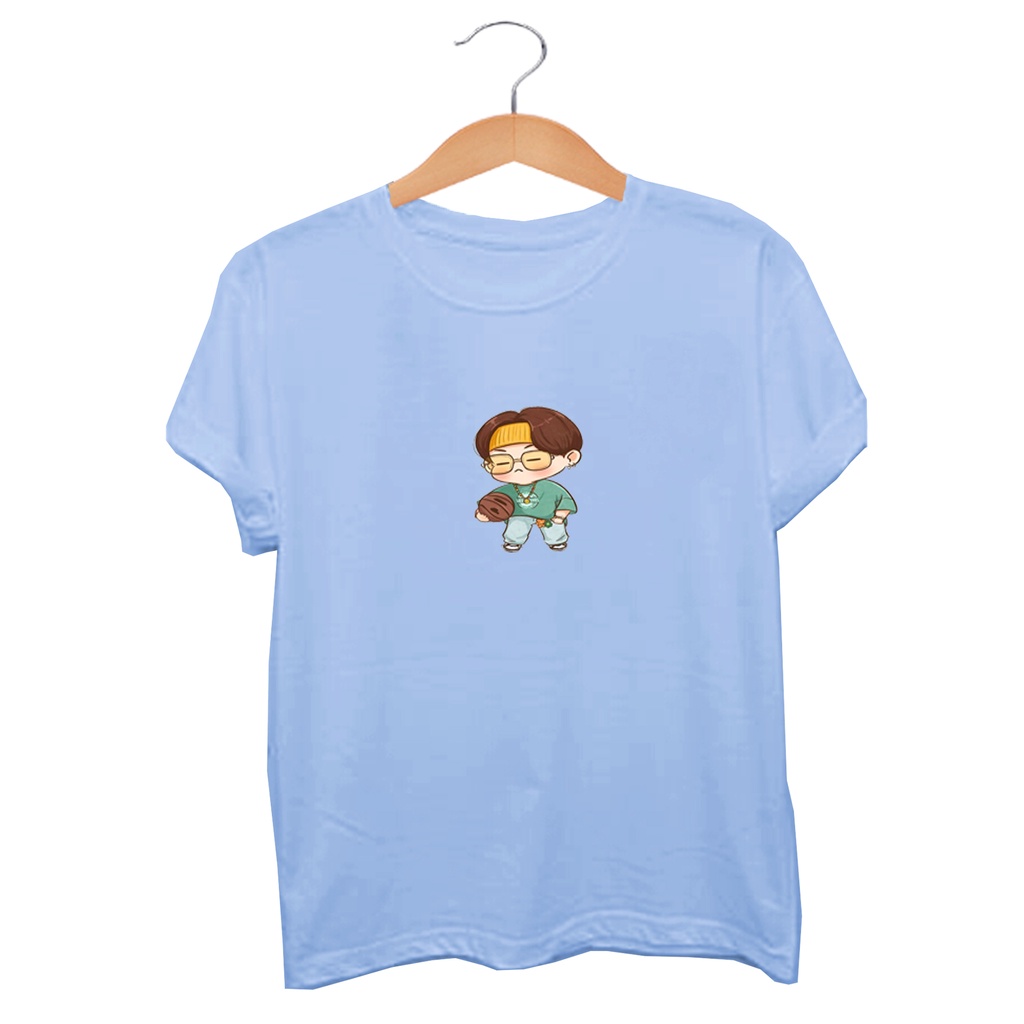 Tshirt Jumbo Korea BTS Suga Kaos Jumbo Wanita 4XL 3XL XXL XL L M