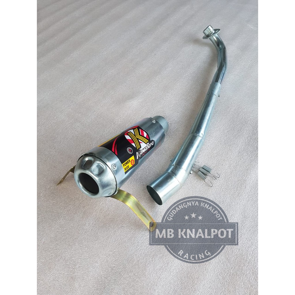 KNALPOT RACING KAWAHARA SUPRA FIT NEW - SUPRA X 100 SILVER