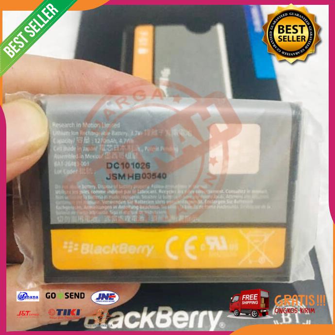 Acc Hp Baterai Bb Fs1 Bb Torch 1 9800 Torch 2 9810 1270Mah Original