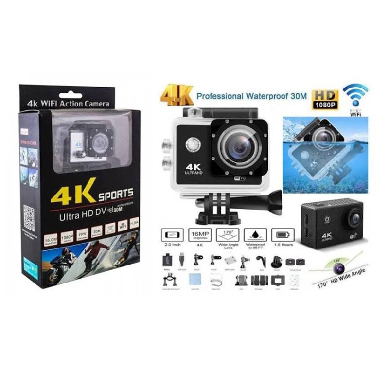 KAMERA 4K SUPPORT WIFI KAMERA ACTION CAMERA ACTION CAMERA kogan 4K SUPPORT WIFI