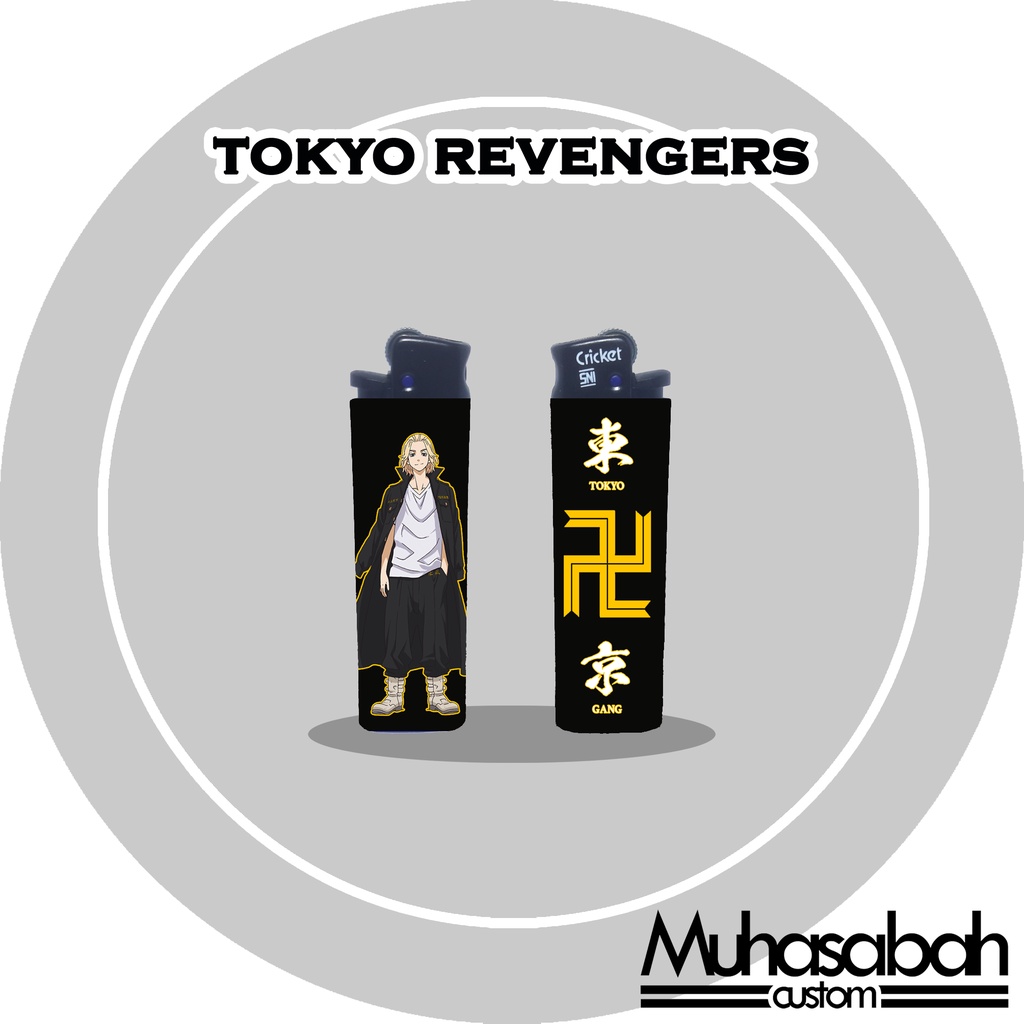 Tokyo Revengers Korek Api Cricket Custom Gambar Unik Murah Edisi