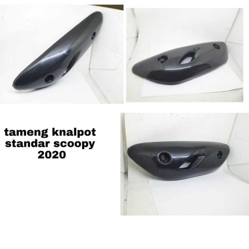 TUTUP KNALPOT PELINDUNG KNALPOT STANDAR SCOOPY NEW 2020