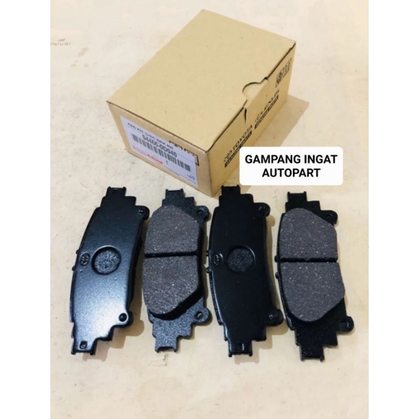 Brake Pad Rear Kampas Rem Belakang Toyota Sienta 1set