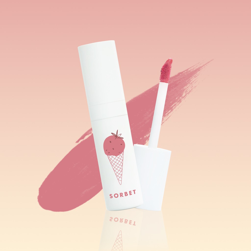 Rossa Beauty Lip Cheek Eye Sorbet - Sweet Strawberry