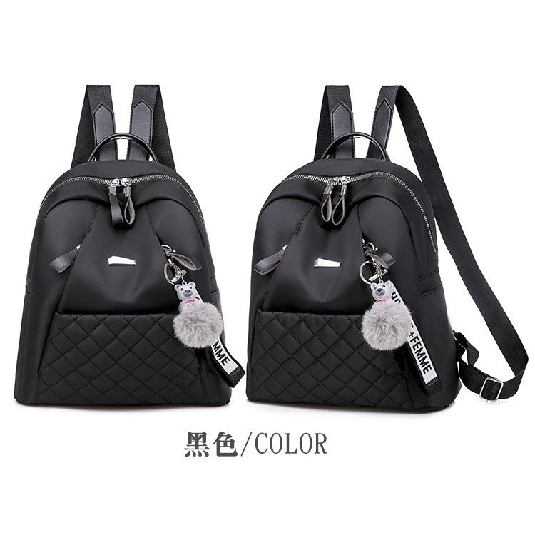 ( 2PC 1KG ) GTBI998012 NEW ARRIVAL TAS IMPORT  RANSEL TERBARU+ASESORIS