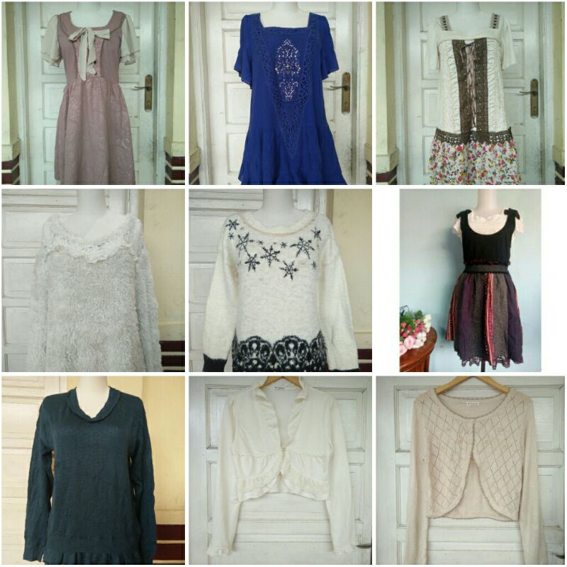 VEST KEPANG /CARDIGAN / SWEATER / DRESS /JAKET BULU AXES FEMME LIZ LISA