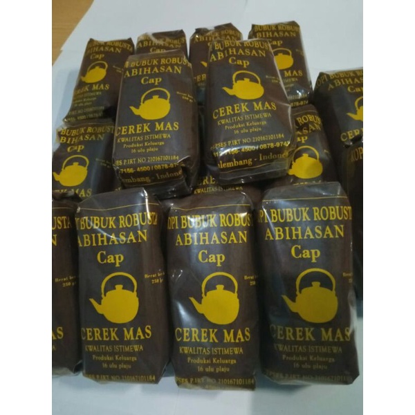 

KOPI BUBUK ROBUSTA ABIHASAN/kopi robusta/kopi semendo 1 kg