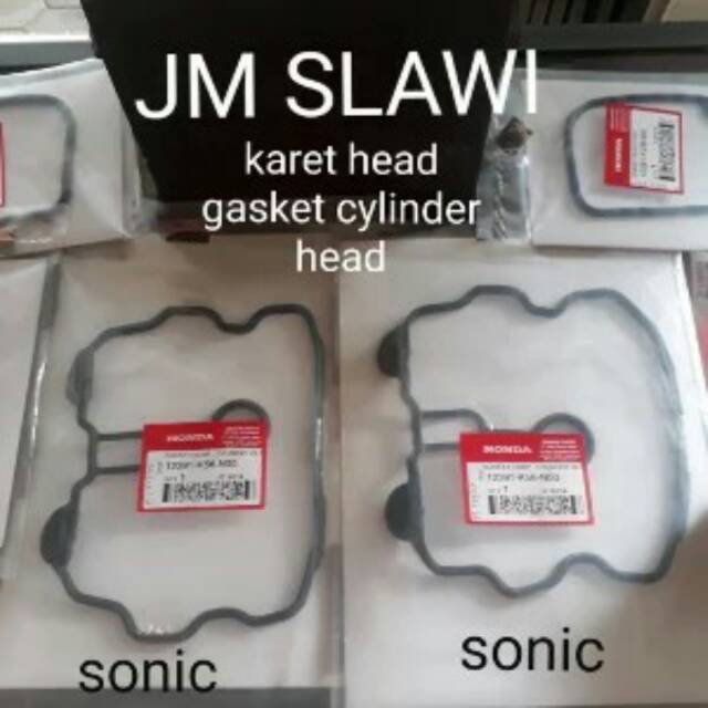 Gasket Cylinder Head Atau Karet Head Sonic Ori Honda AHM