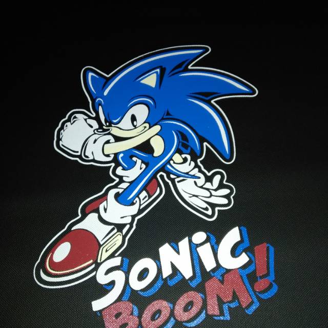 Kulit Jok Motor Gambar Sonic Boom Enmore