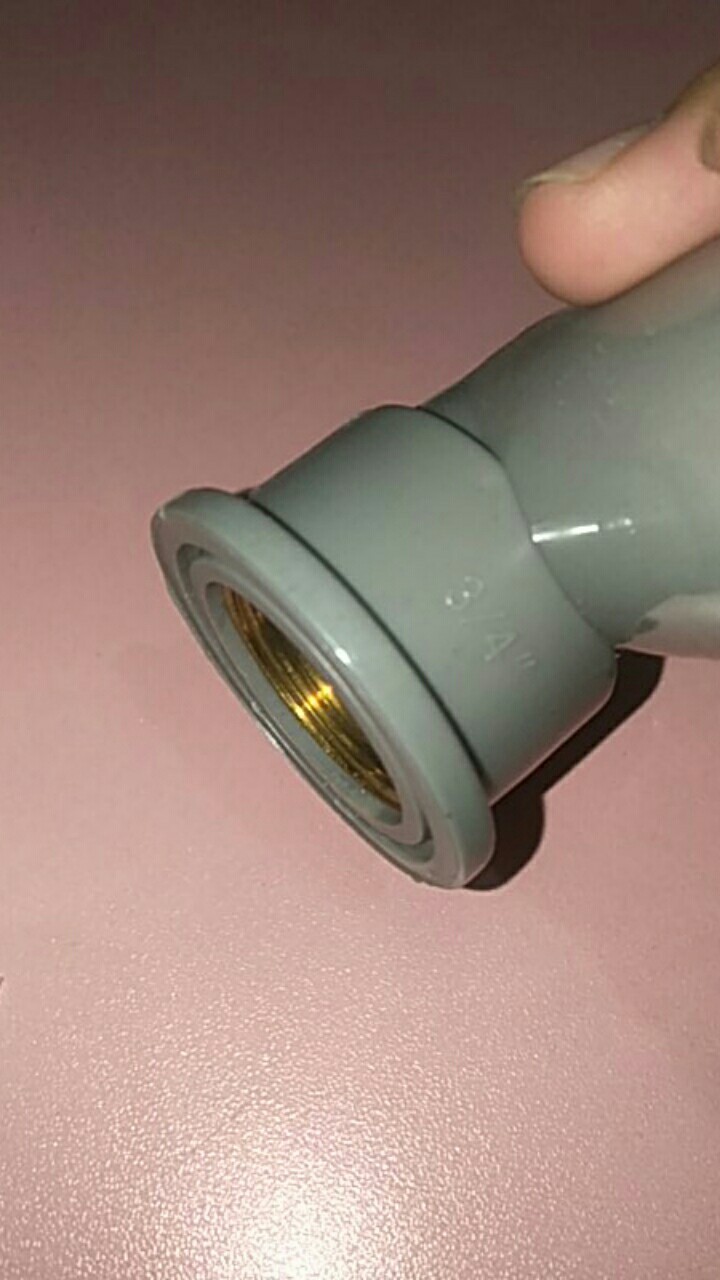 Knee Elbow Drat Kuningan 3/4 Sova Kualitas Taiwan Bagus / Pvc Kuat Sambungan Kran Pipa Air Serbaguna