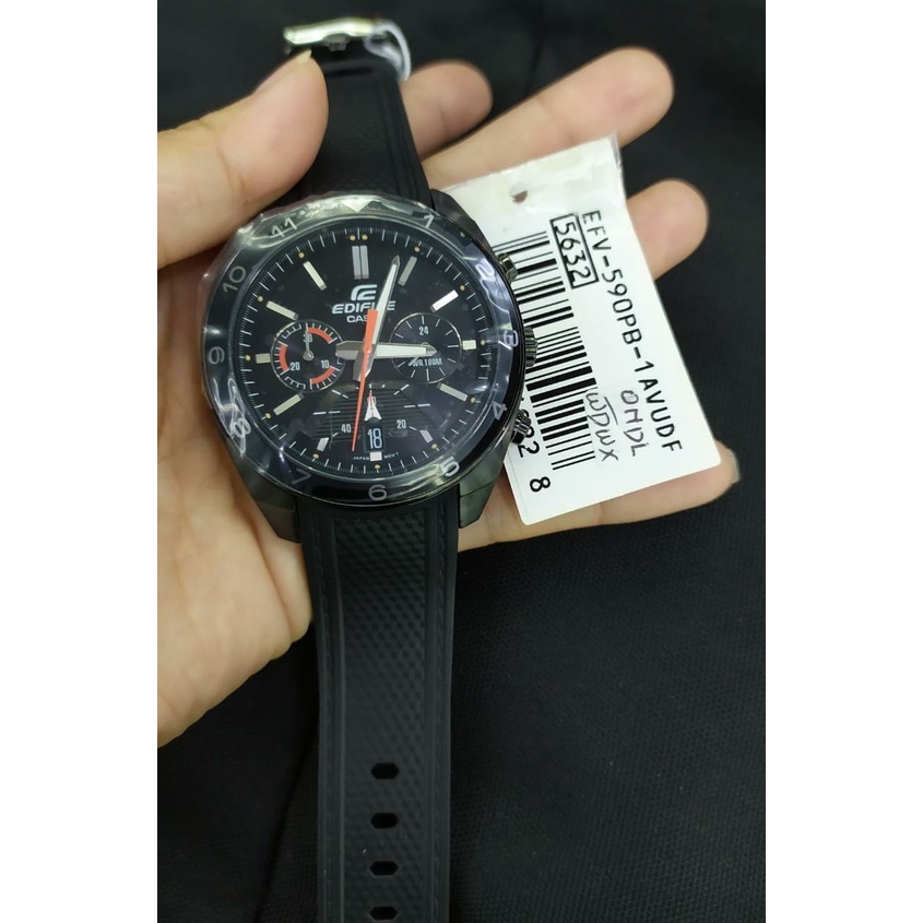 Jam Tangan Pria Casio EDIFICE EFV-590PB-1AVUDF Original