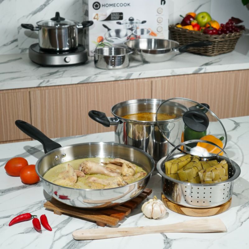 Set panci serbaguna HomeCook Dusdusan