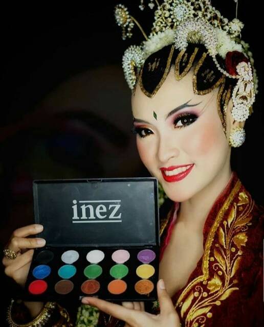 Inez Professional color eyeshadow palette / Inez Natural color eyeshadow pallete / palet eyeshadow