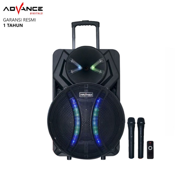 Advance K1812 Speaker Bluetooth PA Hi Fi Portable