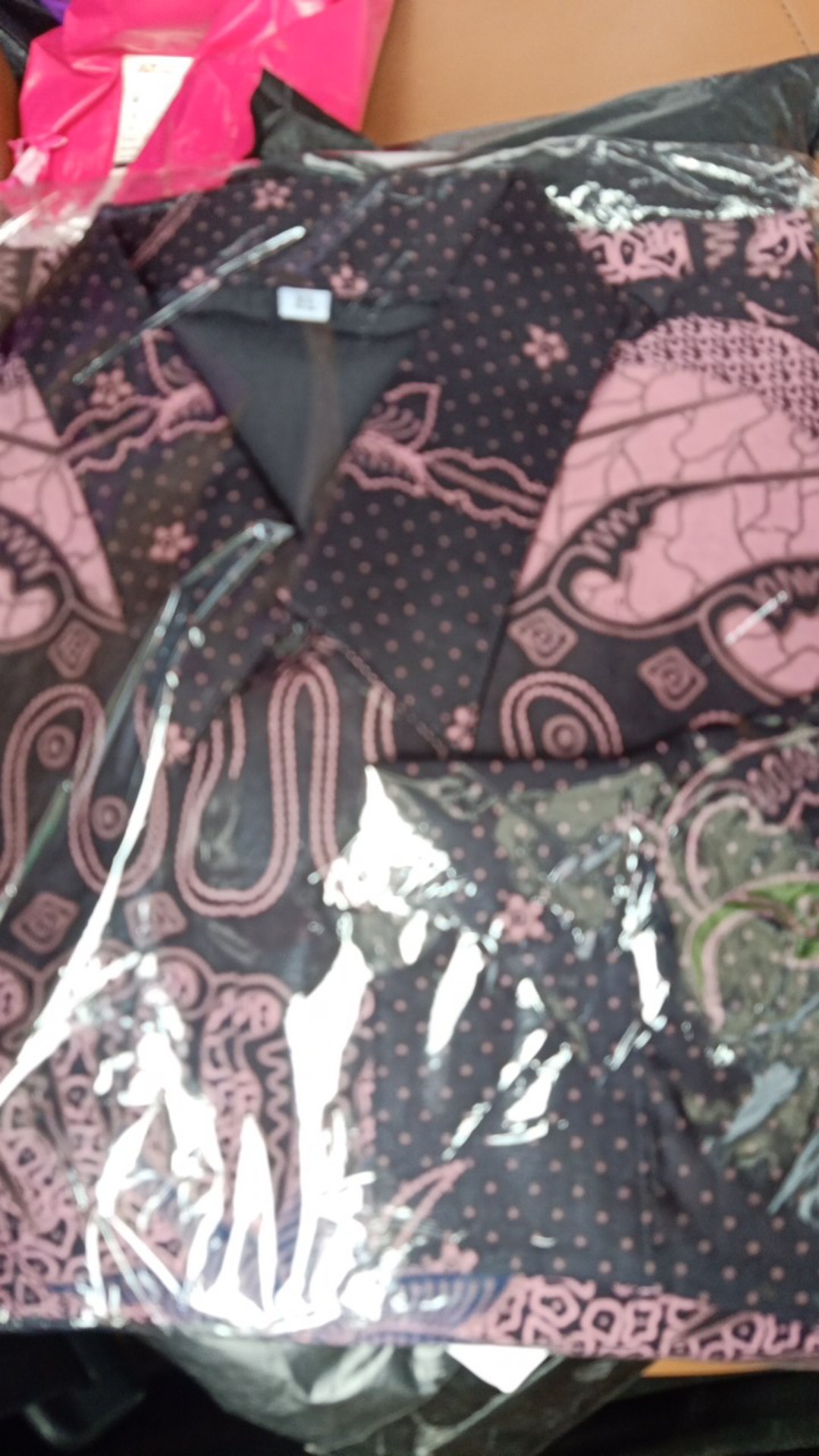 Batik Vio Abstrak Full Furing Katun Halus Primisima Size M-xxl Asli Solo