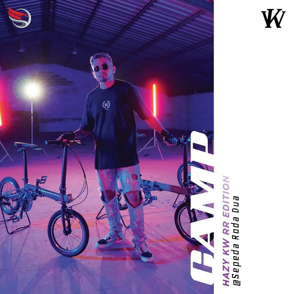 Sepeda Lipat Camp 16" Hazy RR New