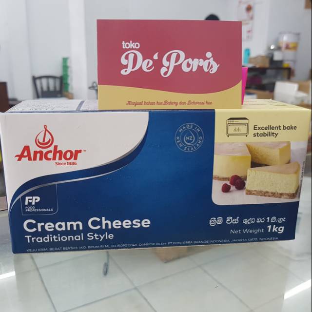 

Cream Cheese Anchor 1kg