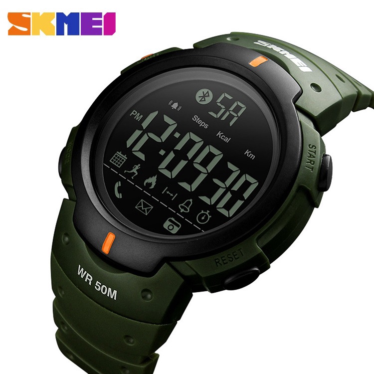 SKMEI 1301 Jam Tangan Pria Digital Smartwatch Bluetooth WK-SBY