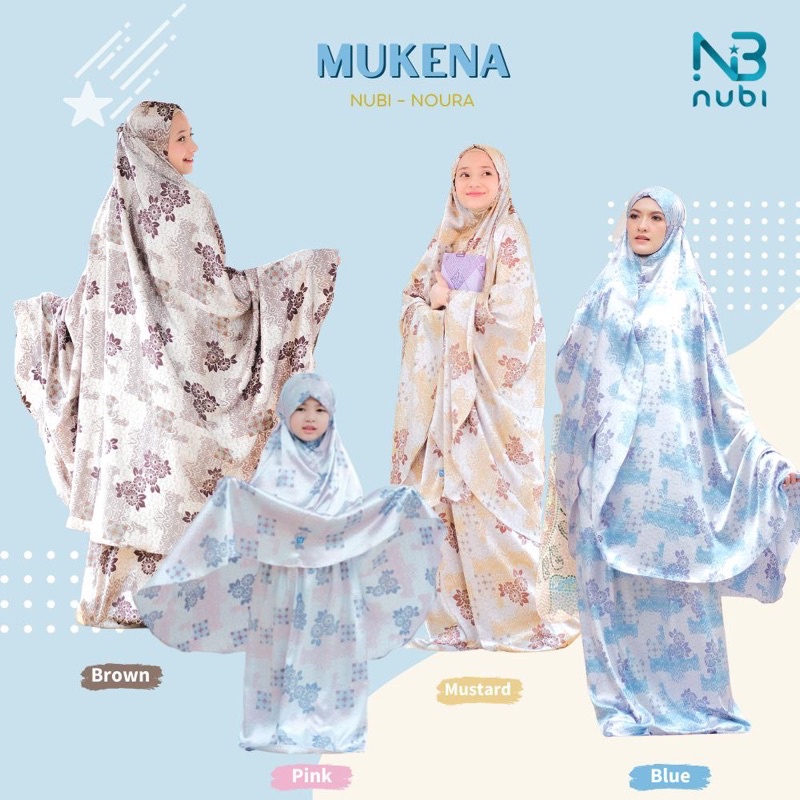 Mukena Nubi Noura + Tas