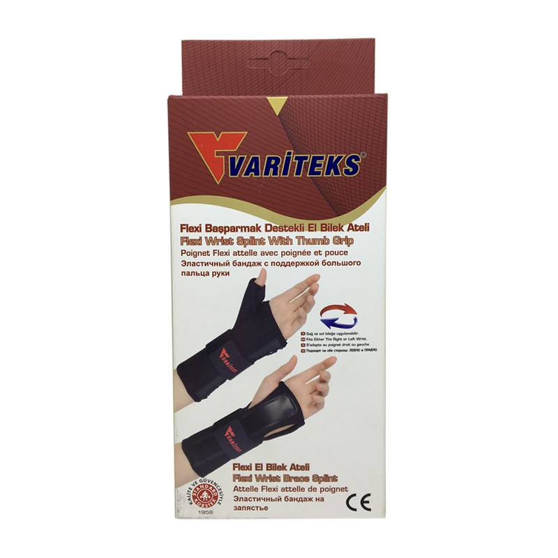 Variteks 319 Wrist Splint (With Thumb Grip) Penyangga Tangan