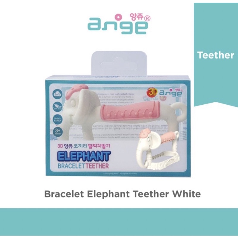 ANGE Elephant Bracelet Teether - Gigitan Bayi