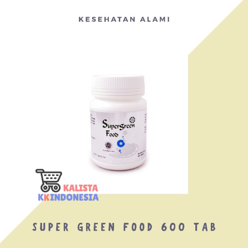 Super Green Food isi 600 tablet
