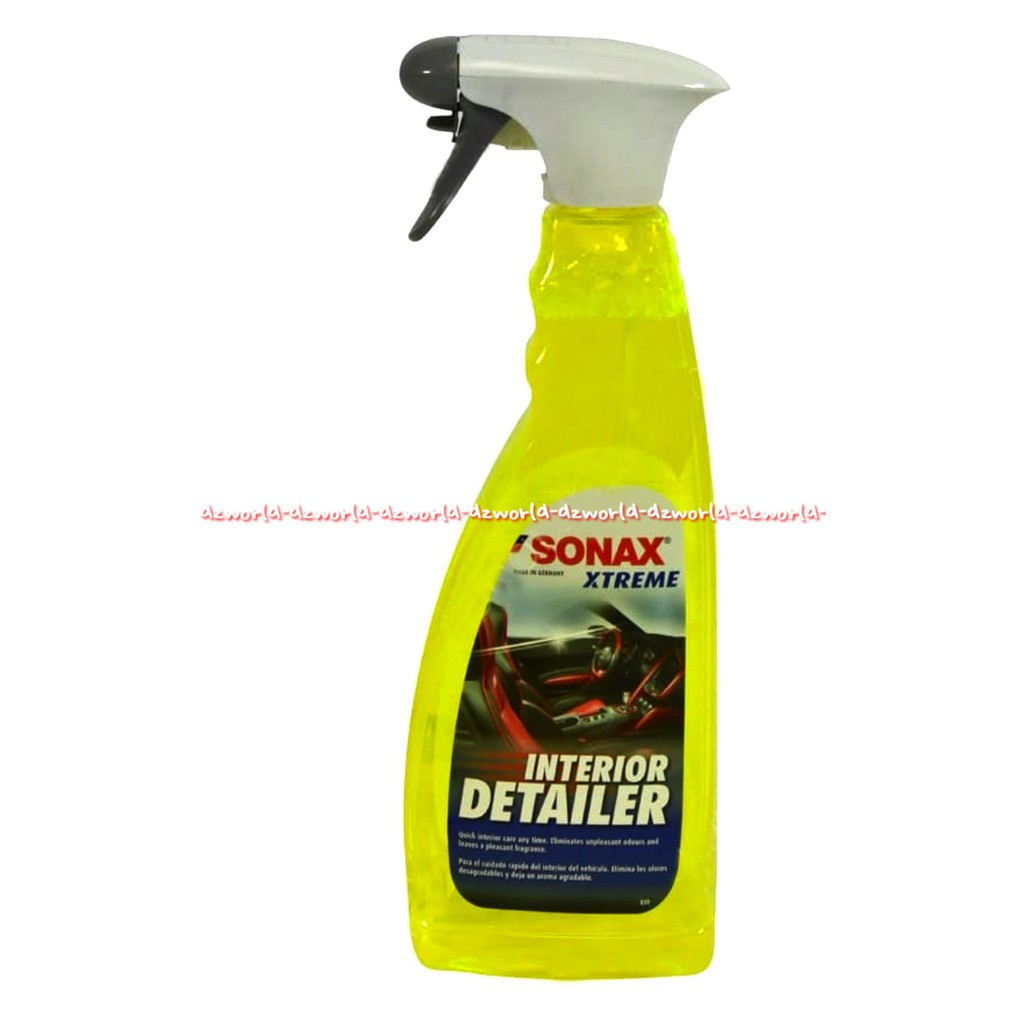 Sonax Xtreme Interior Detailer Car 750ml Cairan Membersihkan Interior dalam Ruangan Mobil Menghilangkan Bau Botol Kuning Sonaxs Sonak