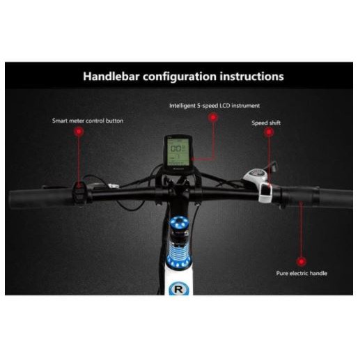 Sepeda Elektrik Lipat Smart 48V 10AH - Lankeleisi XT750 Elite