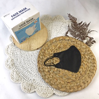 Masker Duckbill FM Putih 3 ply Import 50 pcs Cantol Kuping Murah Earloop