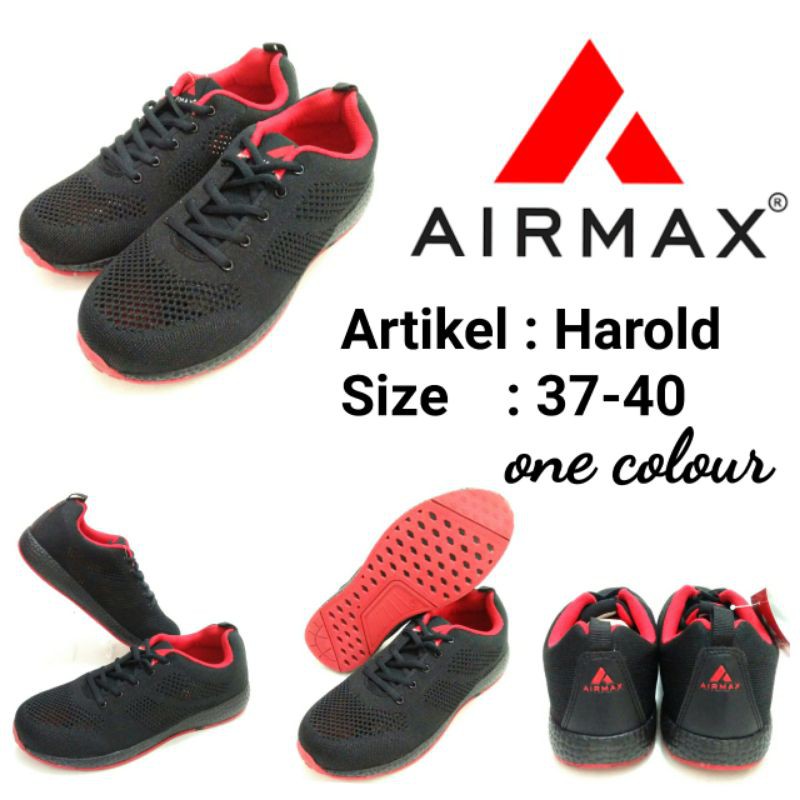 SEPATU SEKOLAH UNISEX AIRMAX HAROLD 37-40