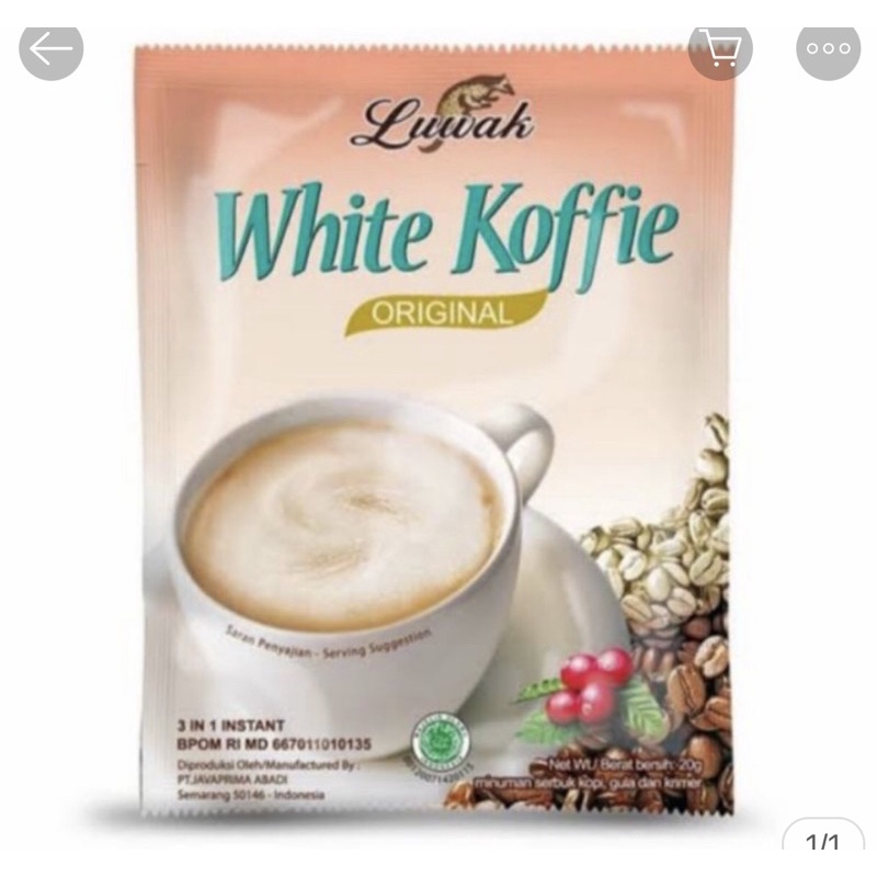 

white kopi