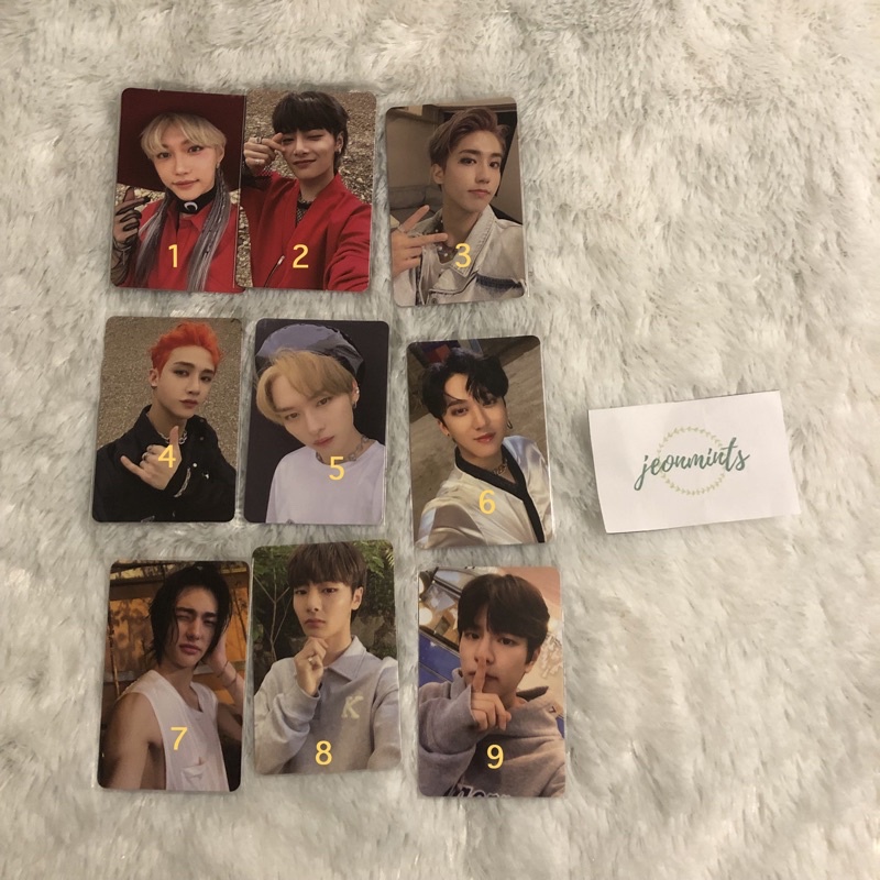 [READY STOCK] STRAY KIDS No Easy Thuderous PC Photocard Felix IN Chan Han Changbin Seungmin Lee Know