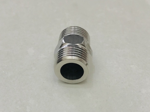 DN- 088 Double Nepel 1/2 Inch x 1/2 Nipple Stainless 304