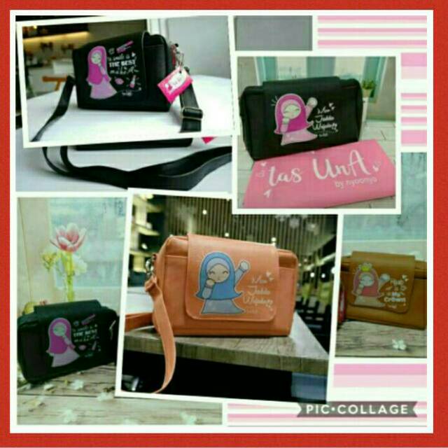 TAS WANITA (sling bag) tas wanita lucu tas una by nyoonyo