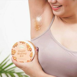 DBI - Sugar Wax Waxing Kit Penghilang Bulu Rambut Bulu Ketiak Bulu Kaki Tangan Permanen WARNA RANDOM
