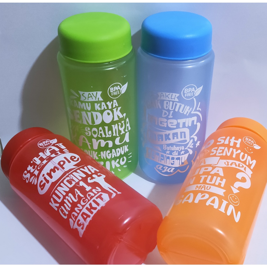 My Bottle / Thumbler / Botol Plastik / Botol Minum Anak / Souvenir / Hadiah BPA Free 1000ml